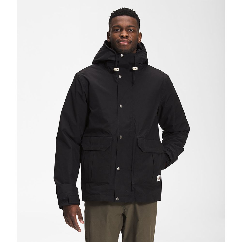 The North Face 3-In-1 Jackets Mens Australia - The North Face Fine Pine Black Dryvent (LDY-038475)